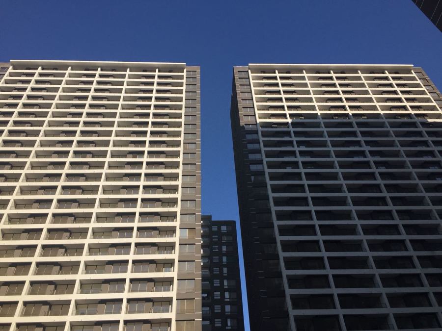 Fachada terminada 2 torres