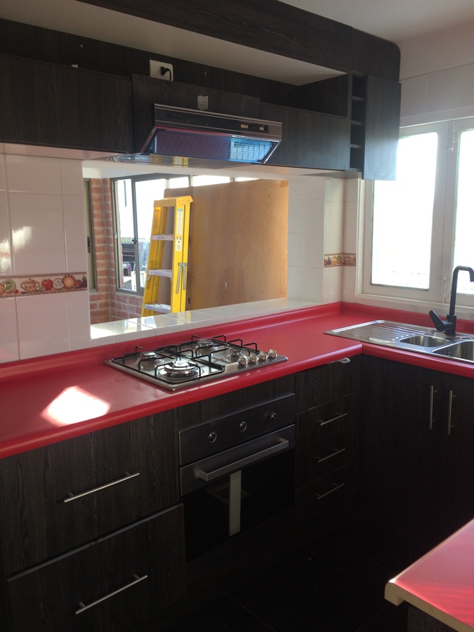 Cocina Black-red | Ideas Remodelación Cocina