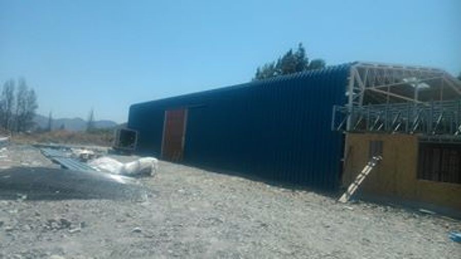 Galpón Buin, Procesamiento Nueces