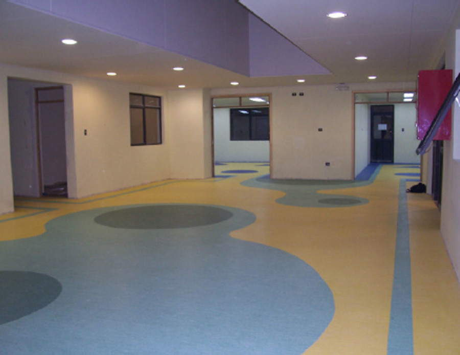 Hall central terminado