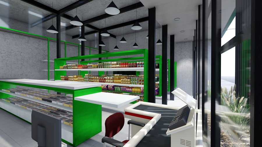 Imagen objetivo II / Supermercado