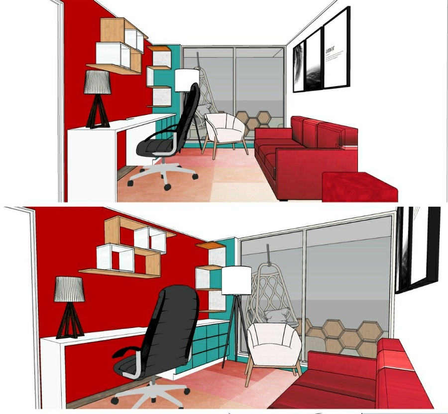 Imagen objetivo para desarrollo de diseño de interior