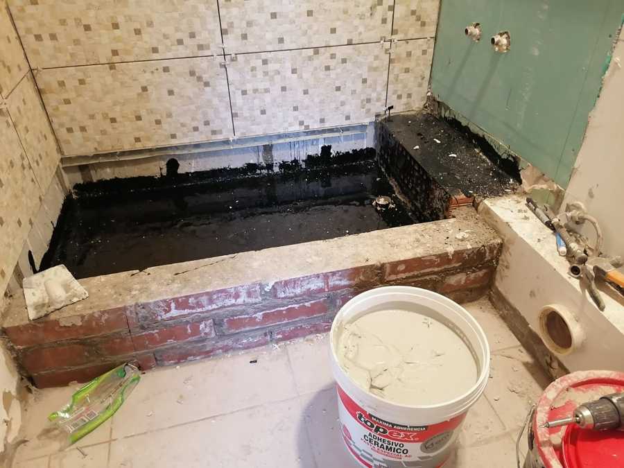 Impermeabilizante de ducha