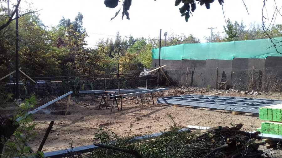 Inicio de fabricación de estructuras