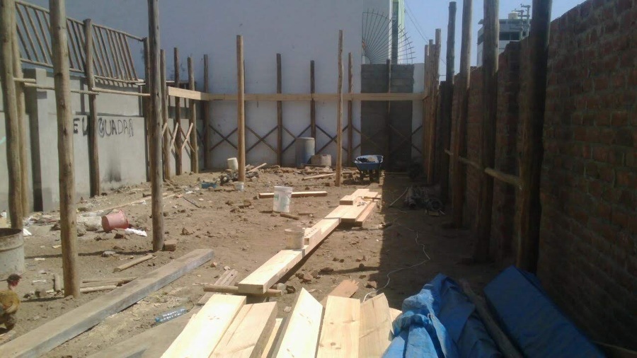 Inicios de la construcción