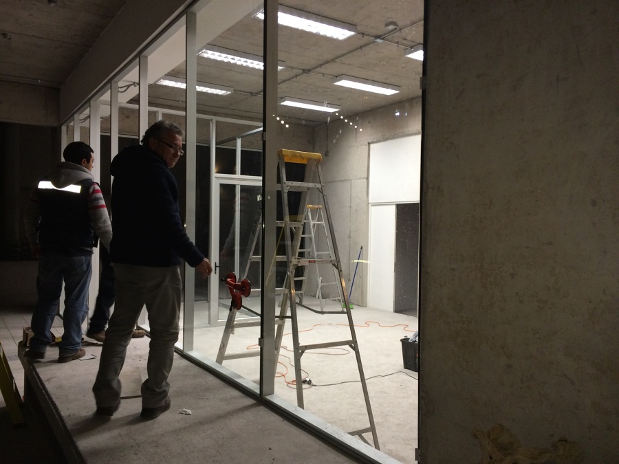 Instalación de Cristales laminados 10 mm