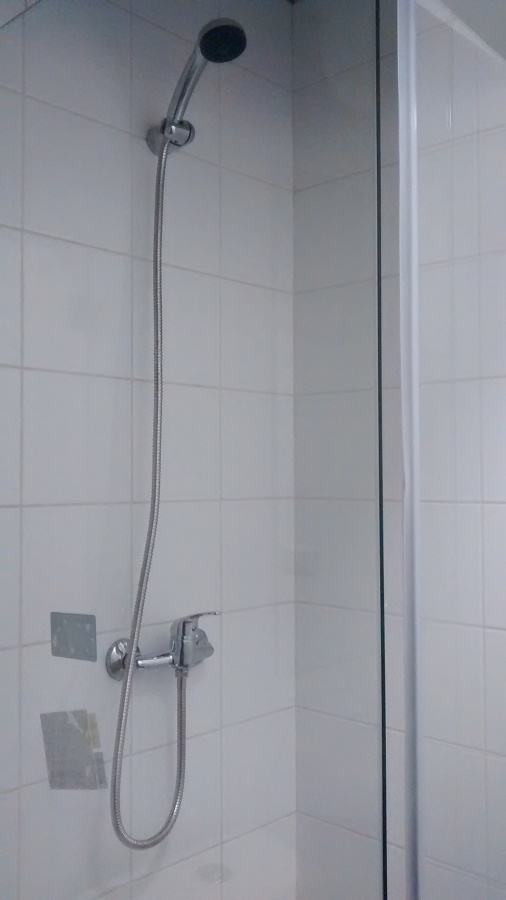 Instalación de monomando ducha y receptáculo ducha