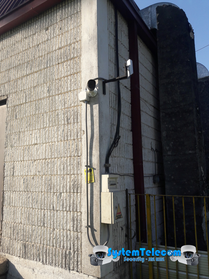 Instalación de NVR con 9 Cámaras Digitales de seguridad