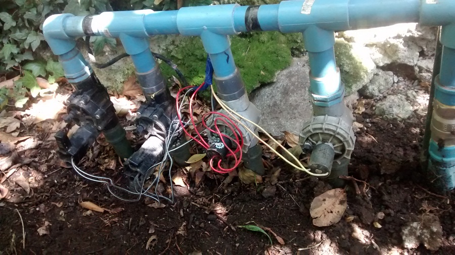 Instalación de riego - Colina