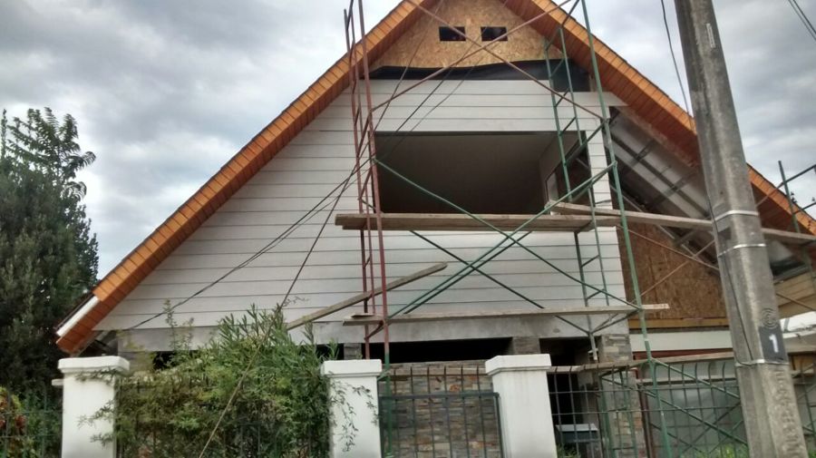 Instalación de siding internit