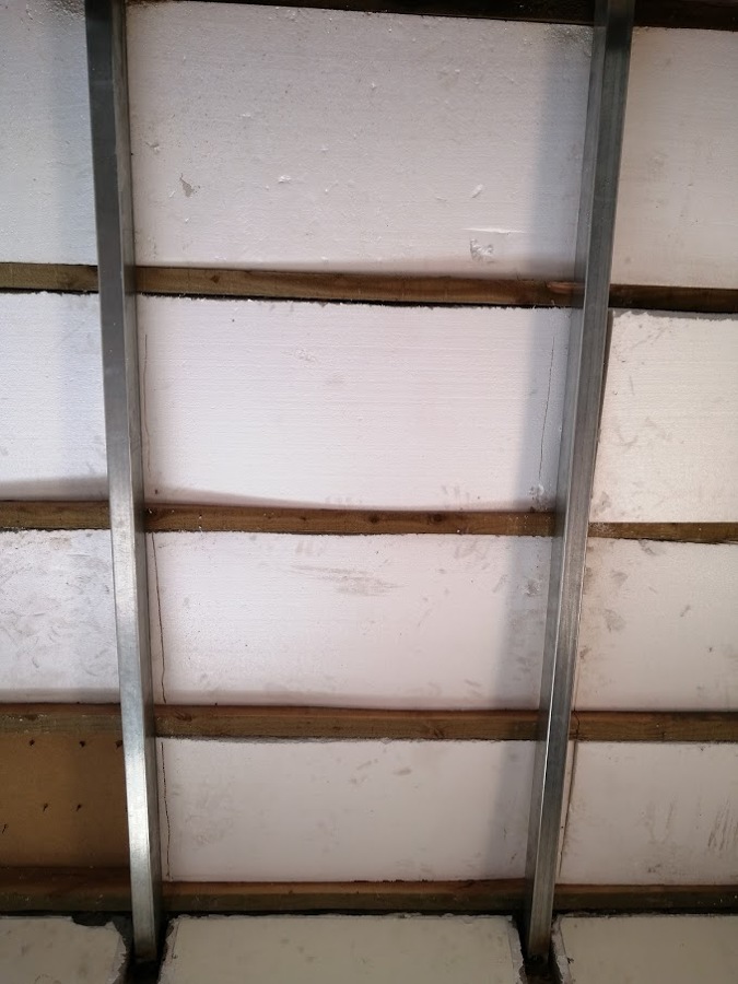 Instalación de vigas acero