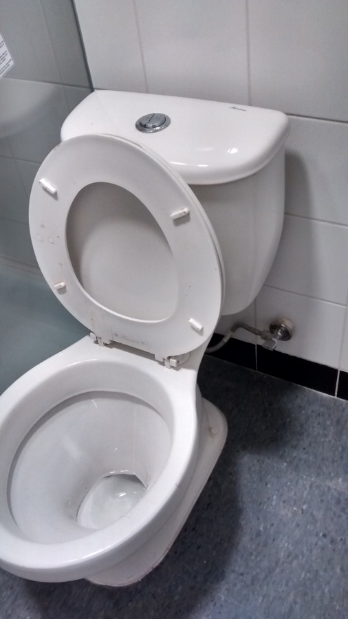 Instalación de Wc descarga a piso