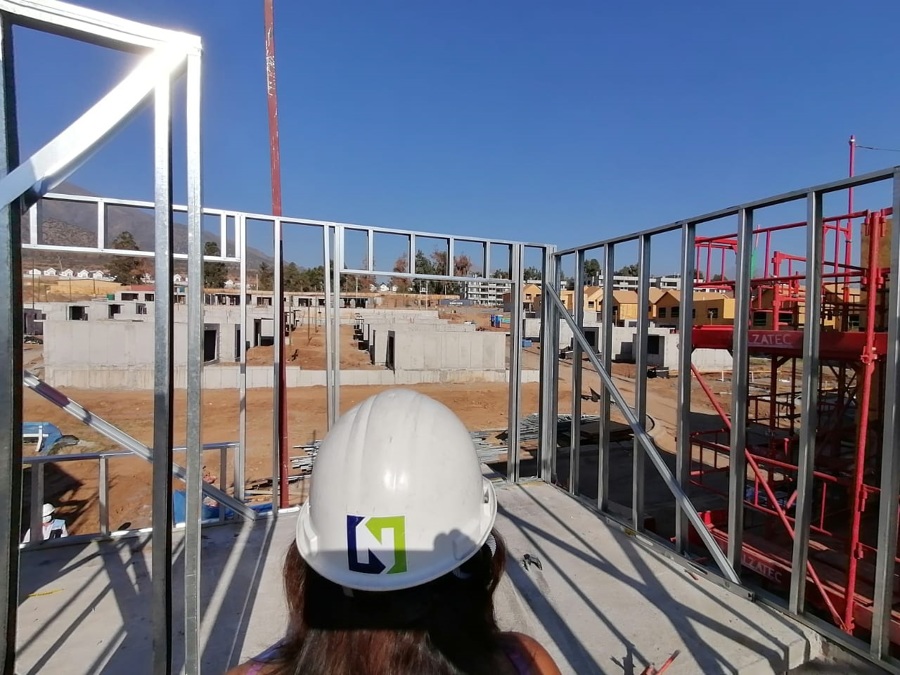 instalación estructura metalcon y cerchas