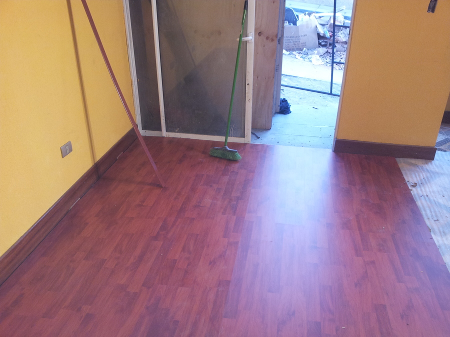 Instalación piso laminado