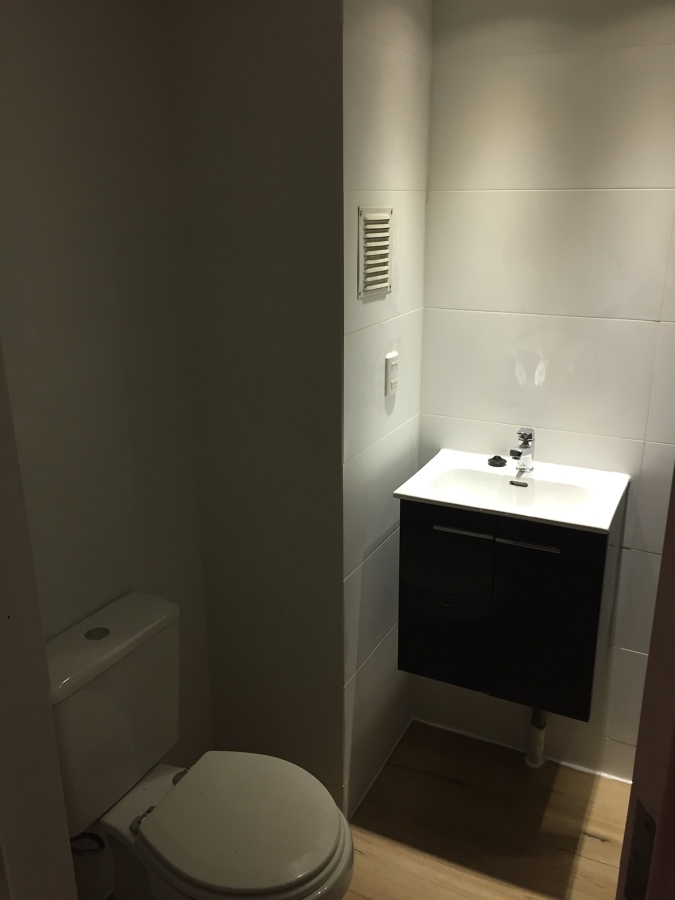 Instalación vanitorio y W.C.