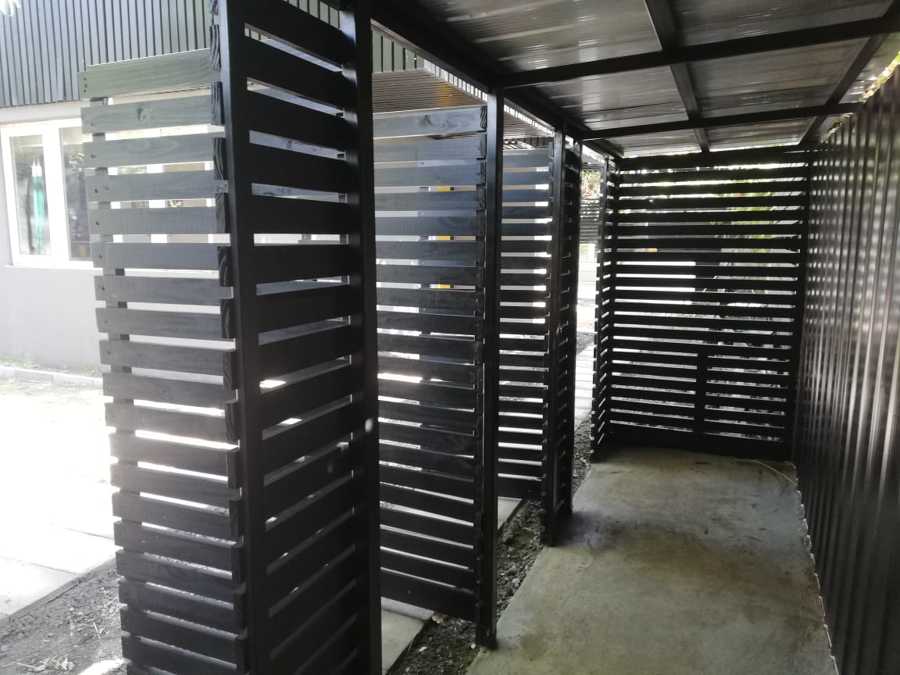 Interior de bodega. Radier