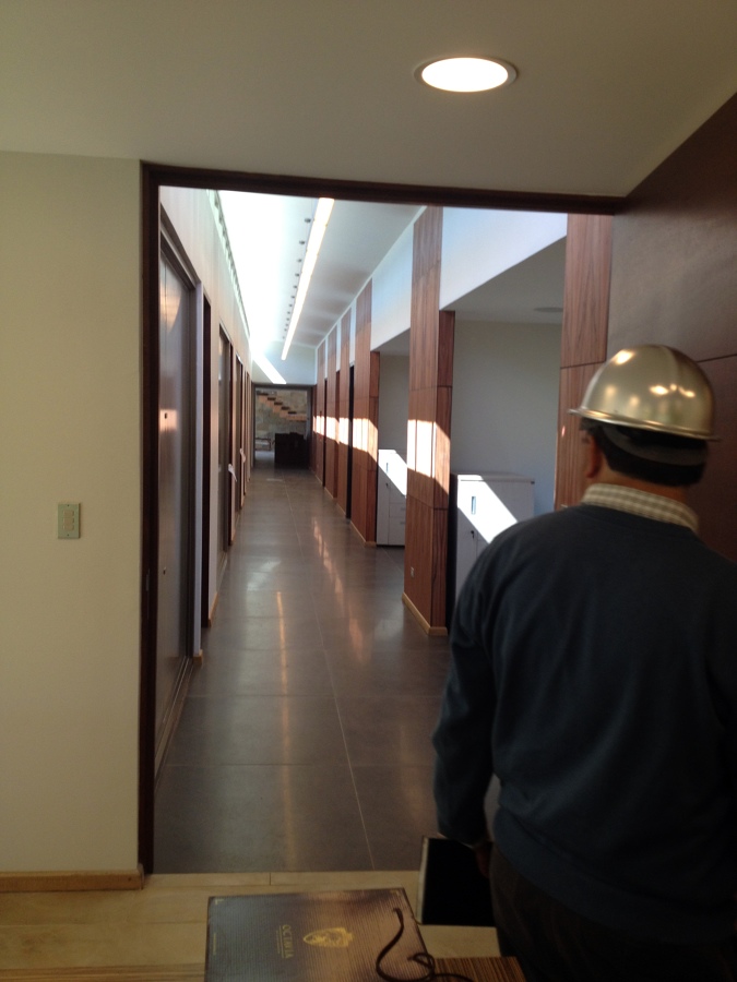 Interior Oficinas Maderas Martín.