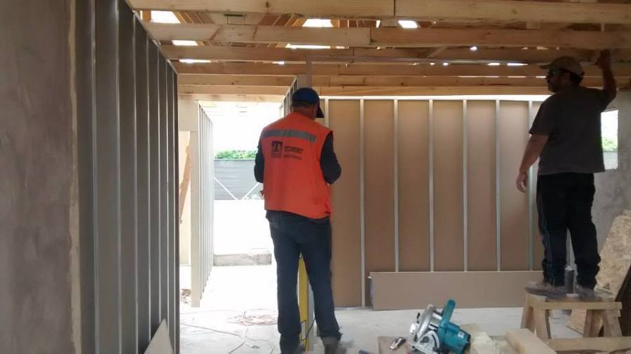 Interior Tabiqueria Metalcon Estructural
