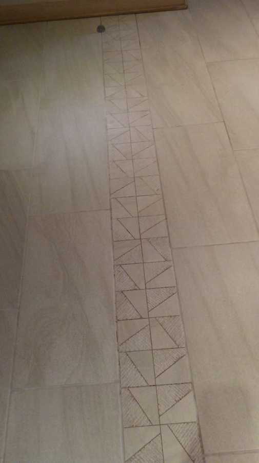 Limpieza con vapor de porcelanato