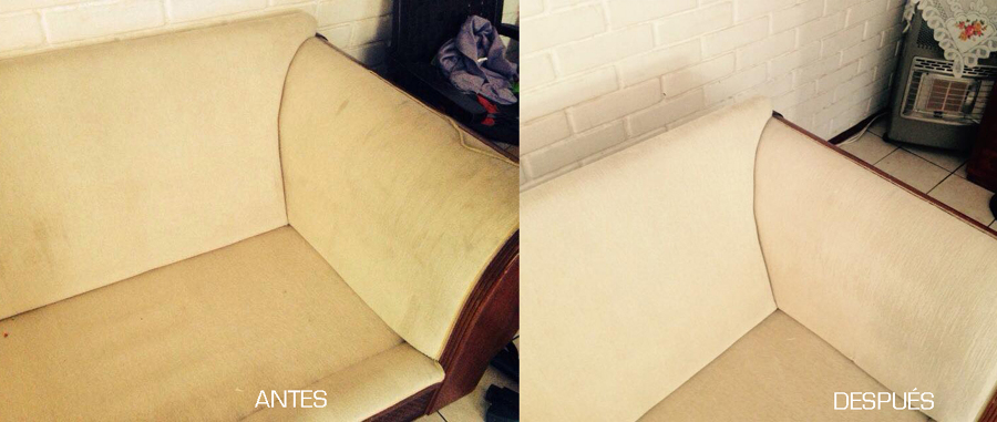 limpieza de sillón