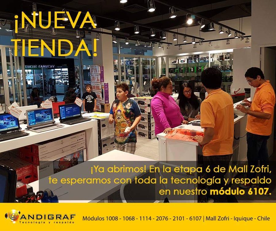 Local 6107 del Mall Zofri