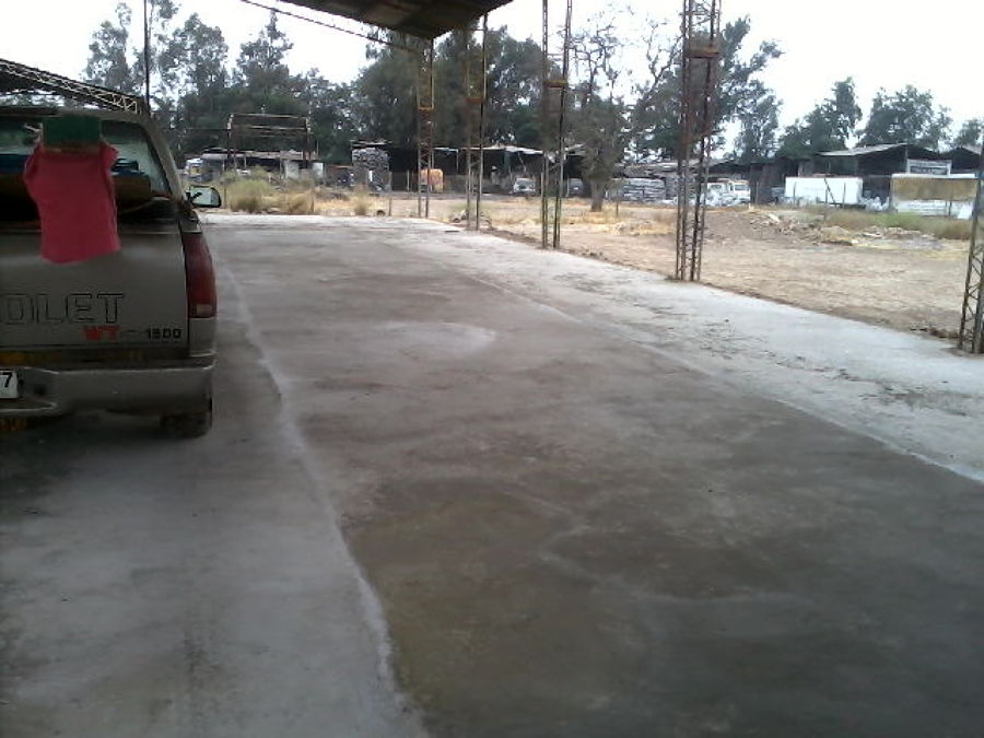 Losa galpón en construccion