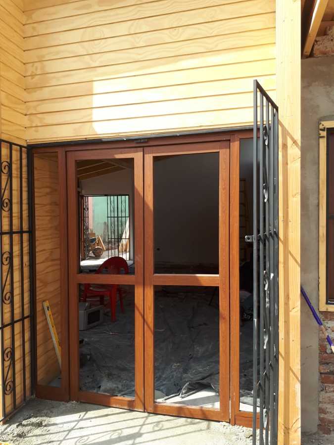 Mampara sobre dimensiones