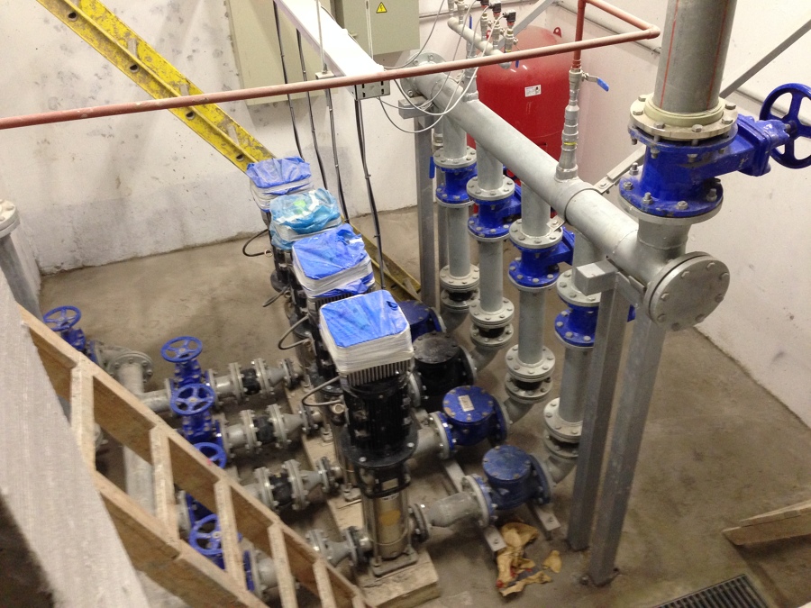 Mantención sala de Bomba