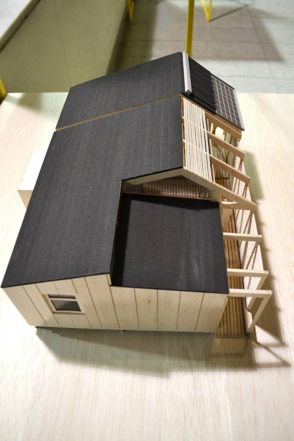Maqueta de exhibición_ techumbre