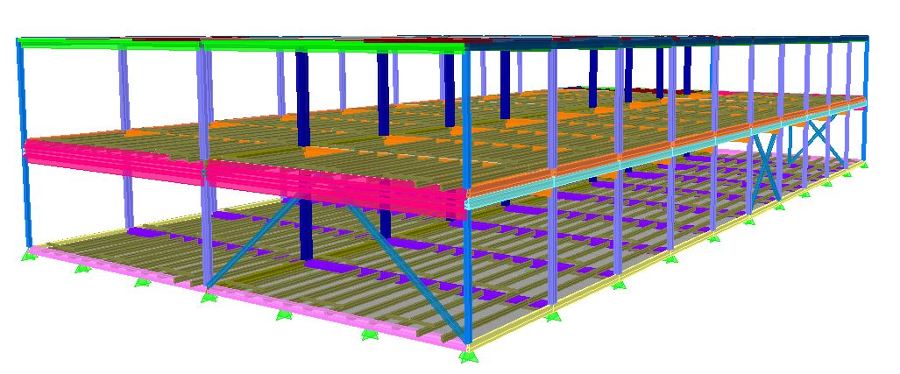 Modelo Comedor de 2 niveles