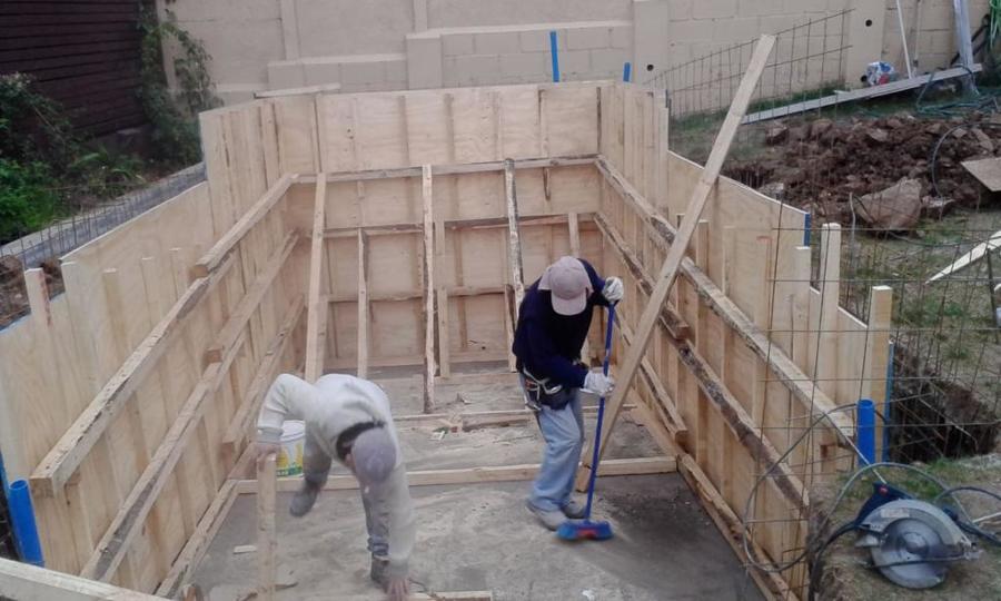 Moldaje de Piscina