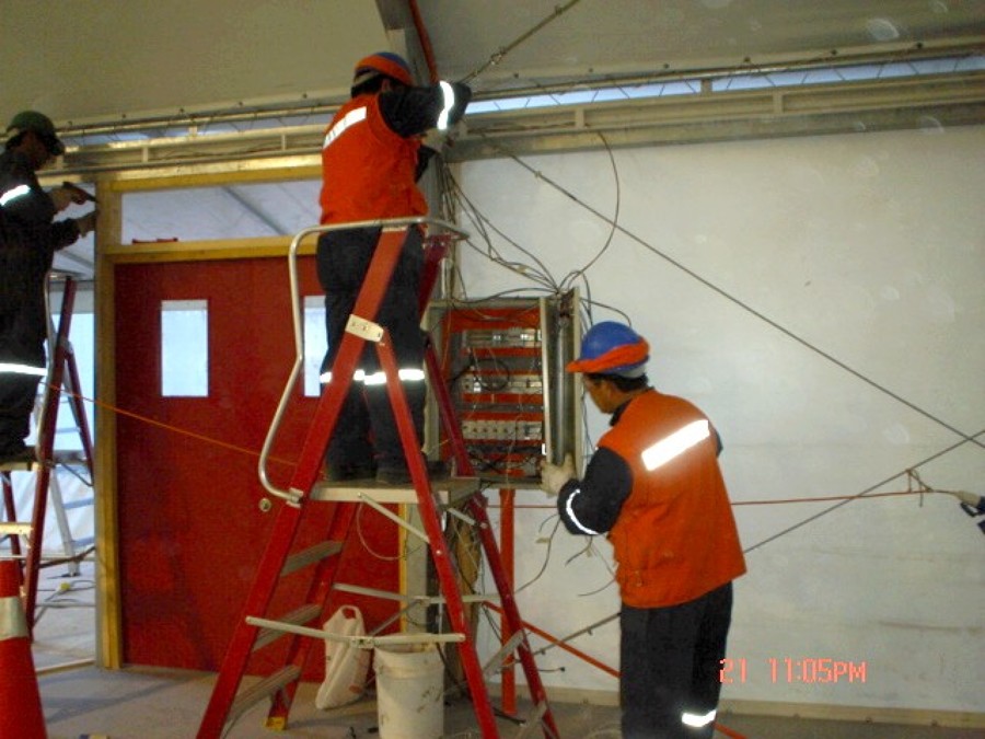 Montaje Eléctrico a TDA, Minera Caserones