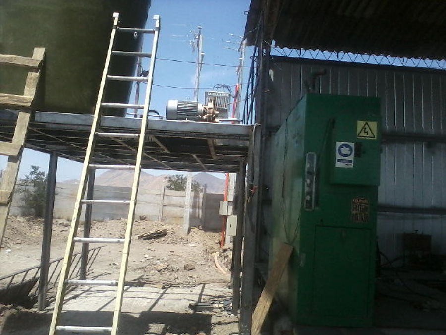 Montaje  Horno y bombas sistema de enfriamiento