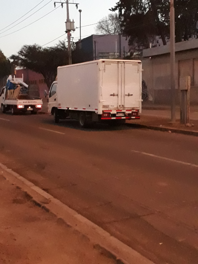 Nuestro Camión camino a La serena