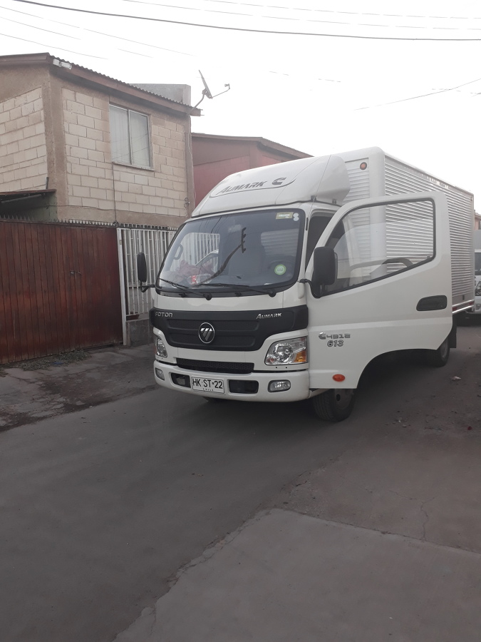 Nuetsro Camión afuera del domicilio