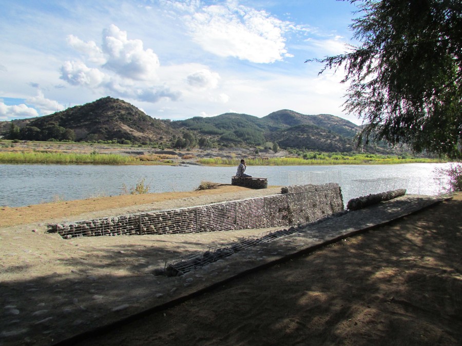 Obra Embarcadero mirador río Loncomilla