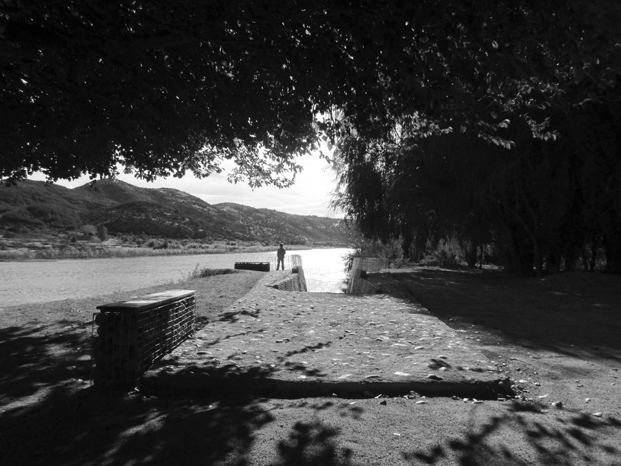 Obra Embarcadero mirador río Loncomilla