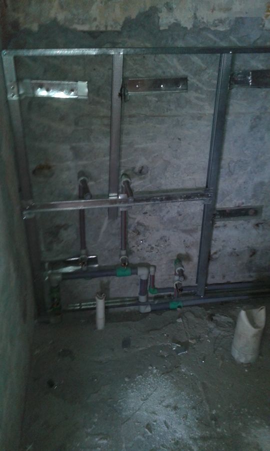 Obra gruesa baño