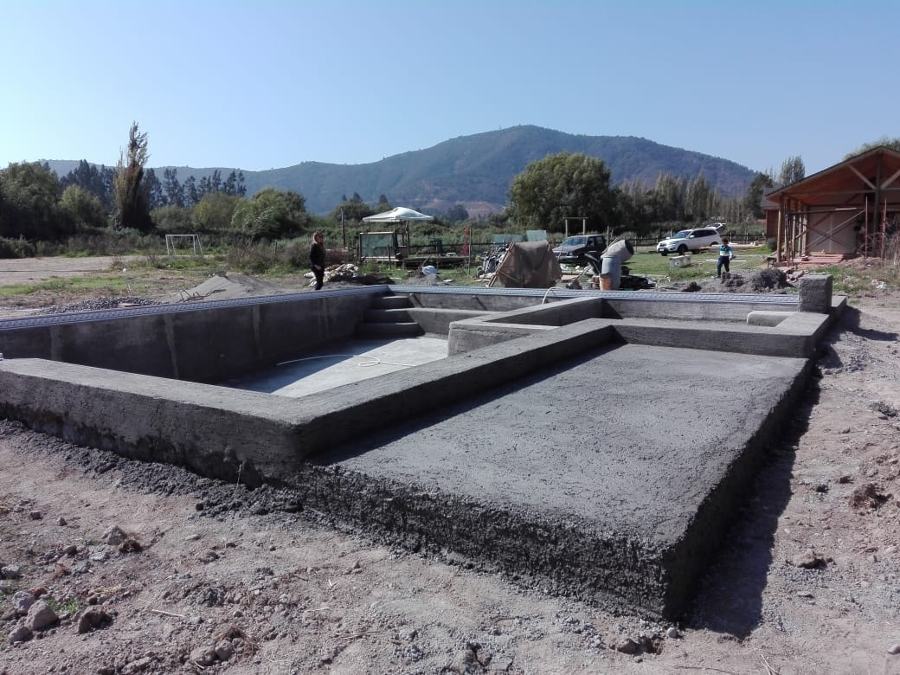 Obra lista para aplicar fulge y revestimiento