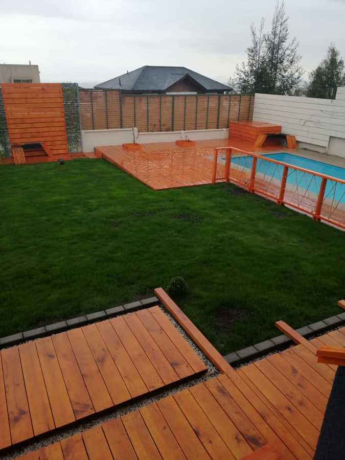 paisajismo en patio posterior