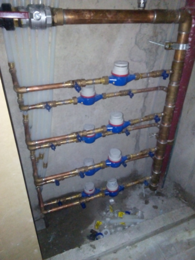 Parrila afua potable terminada