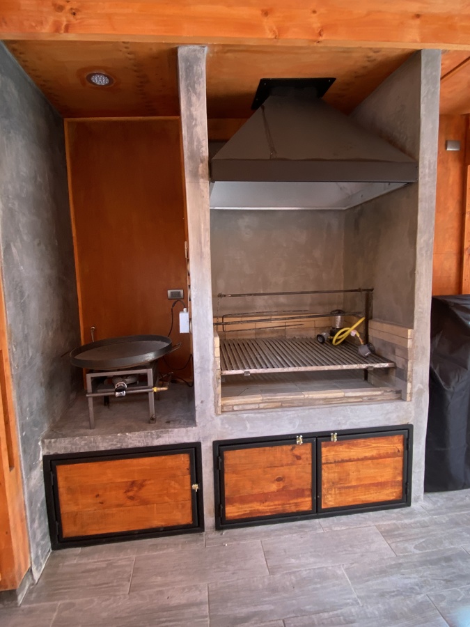 Parrilla y disco