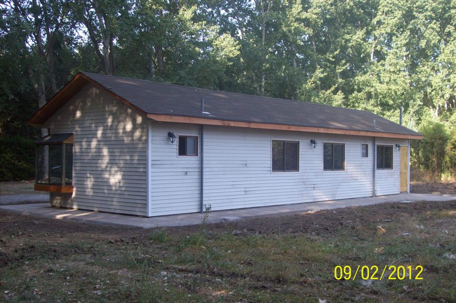 parte trasera de la edificacion