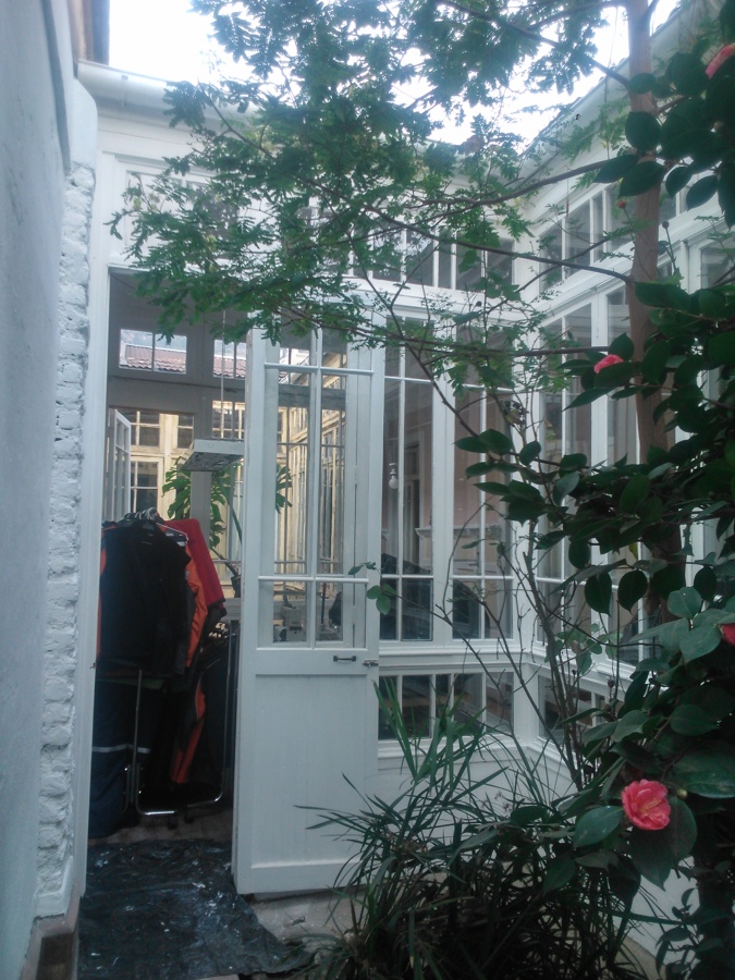 patio interior terminado