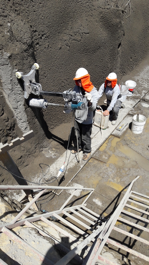 perforación  hormigón