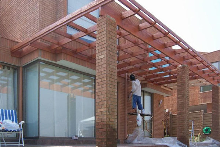 Pergola reticulada 1