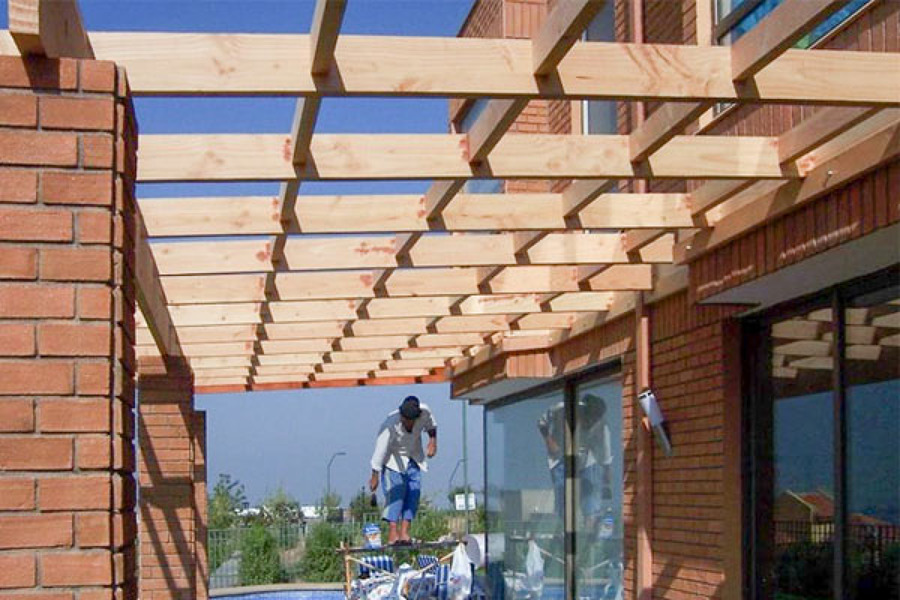 Pergola reticulada 7