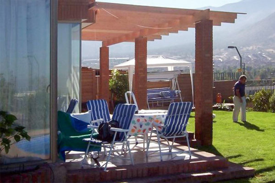 Pergola reticulada 8