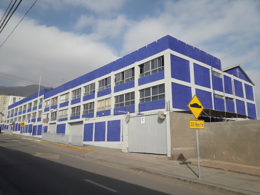 Pintado fachada Liceo