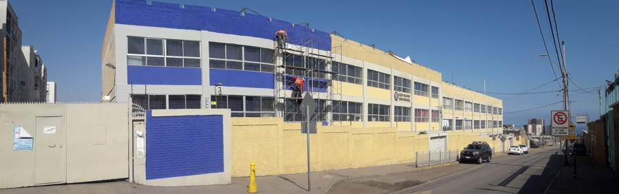 Pintado fachada Liceo